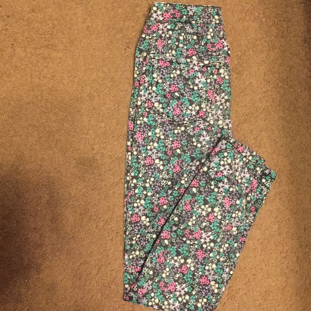 skinny high waisted pants